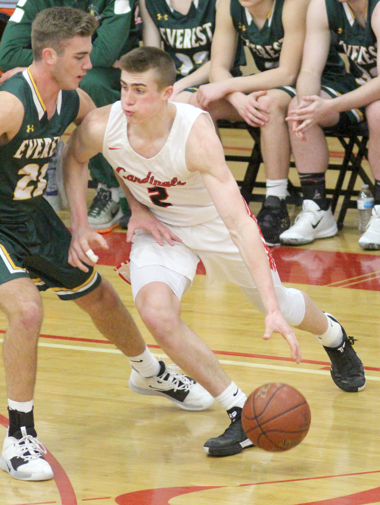 D.C. Everest at Chi-Hi boys basketball 2-11-20